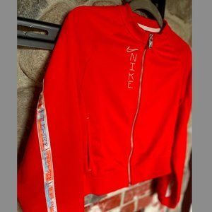LIKE NEW - Nike - Red/Orange Track jacket - Size S/P